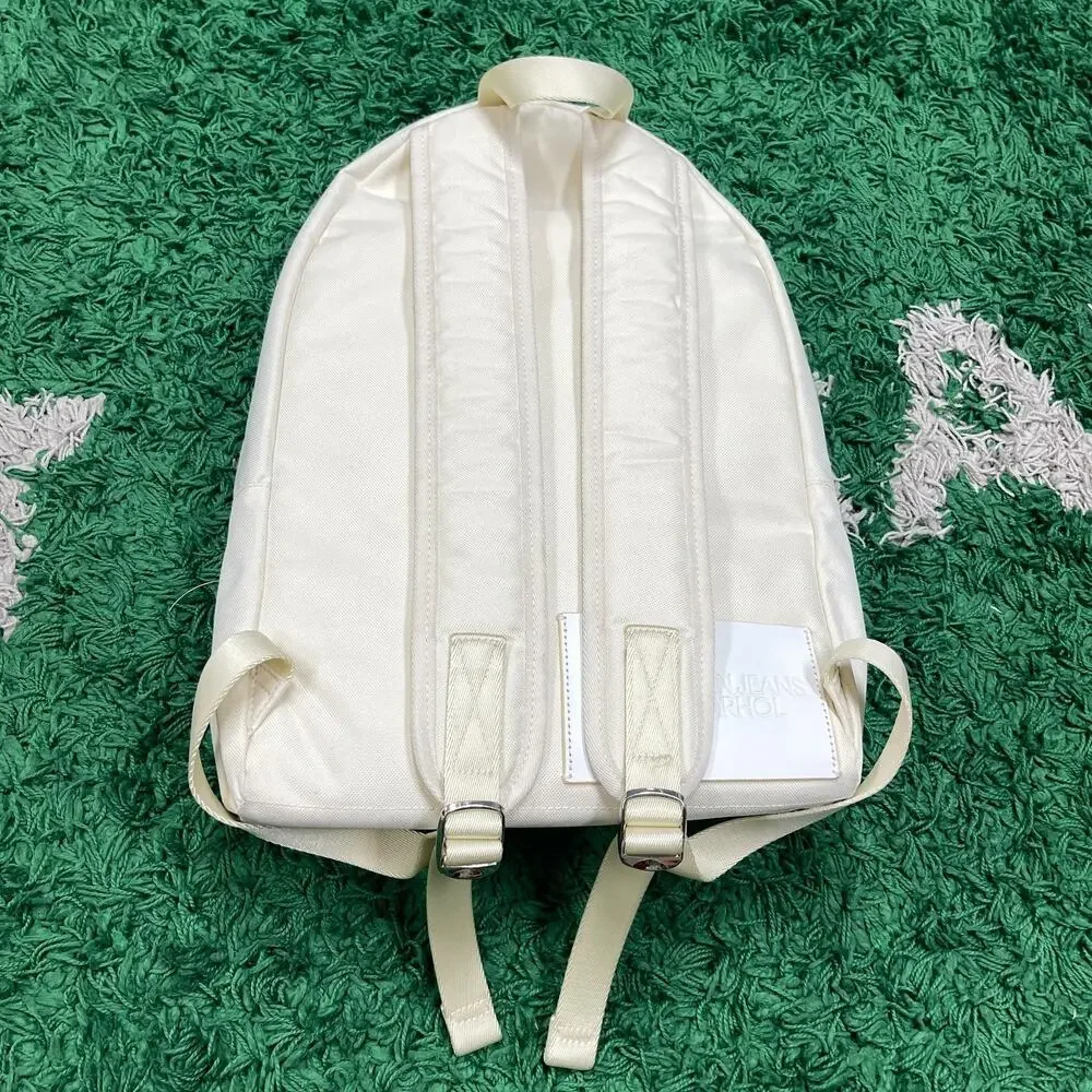 Calvin Klein Jeans x Andy Warhol Self Portrait Art Backpack White B13